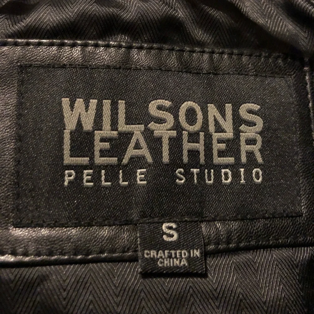 Wilson leather pelle studio leather jacket - Picture 7 of 8
